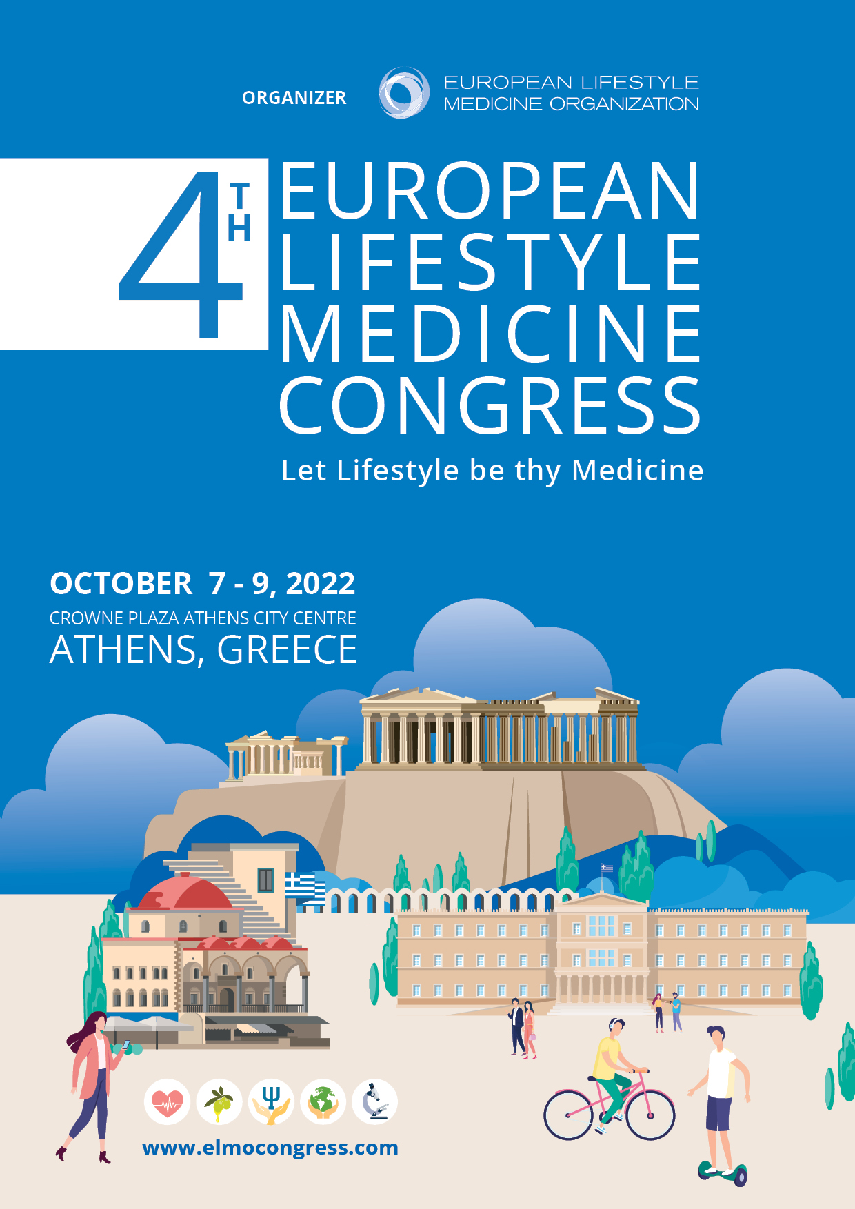 4th European Lifestyle Medicine Congress (Athens 7-9 October 2022)